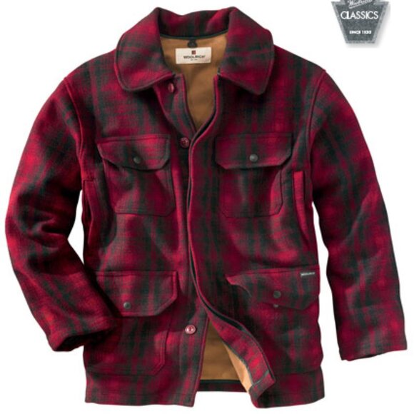 **RARE** Woolrich Classic Hunt Coat | Buffalo Check | Size L - Picture 2 of 11